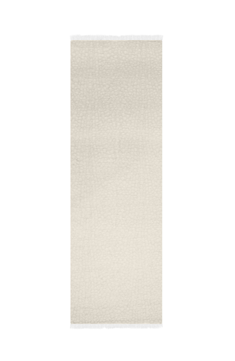 Women scarf taupe with soft animalier design - Image 3