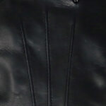 Men gloves 100% lambskin lined in cashmere. Black color. - Image 5