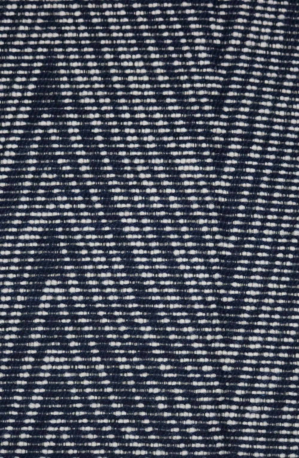 Women winter scarf color navy - Image 5