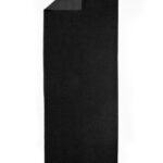 Winter women scarf, black and grey color - Image 4