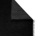 Winter women scarf, black and grey color - Image 5