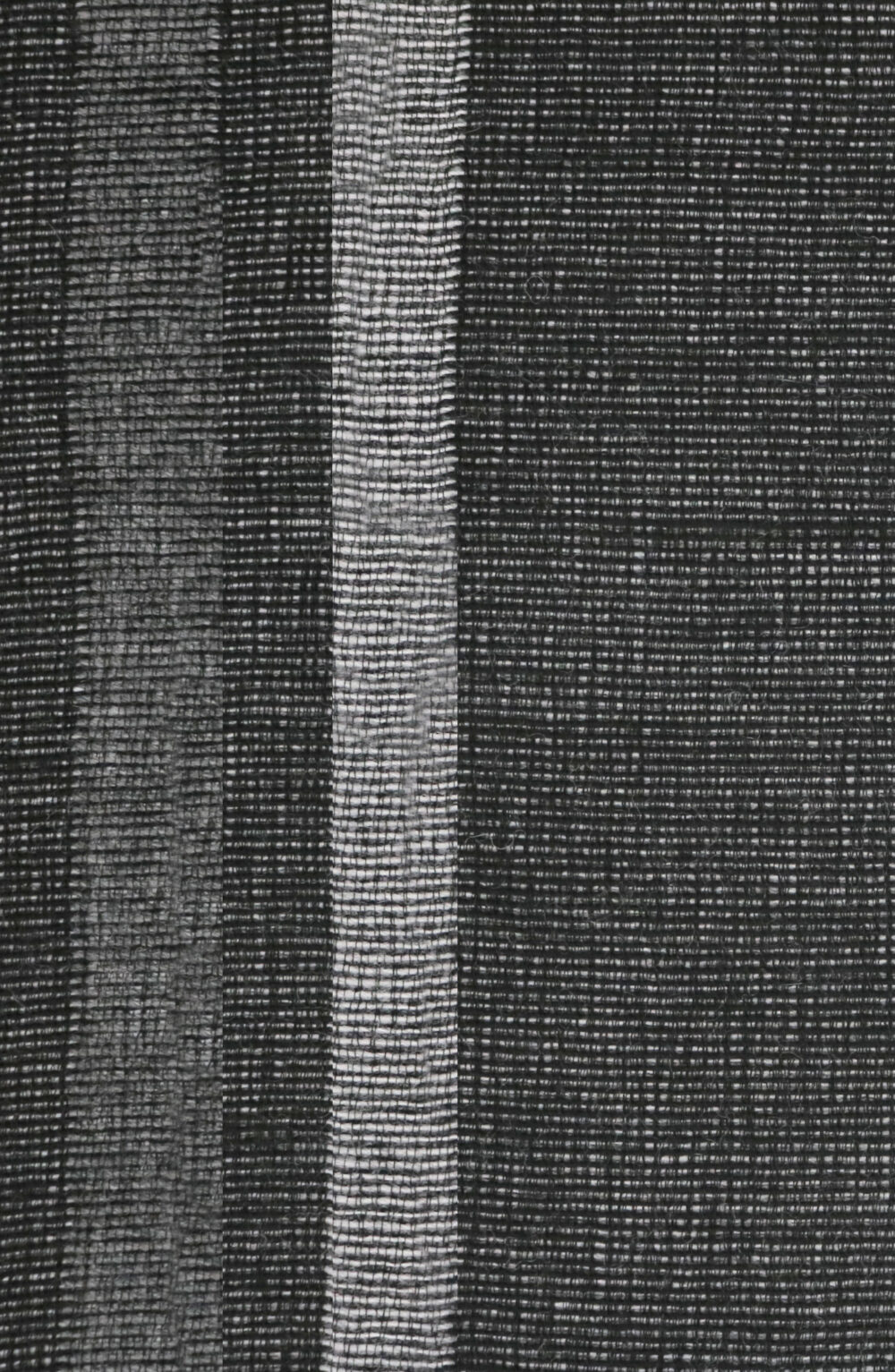 Women Scarf yarn dye, light and dark grey color - Image 5