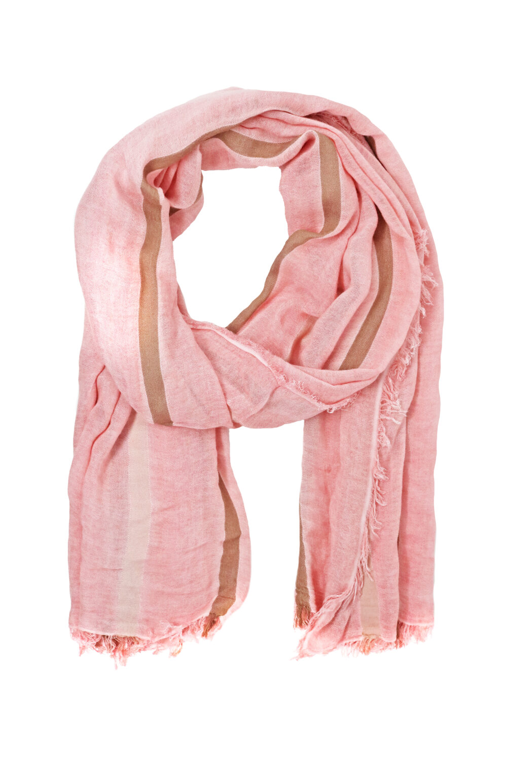 Women scarf pink color - Image 2