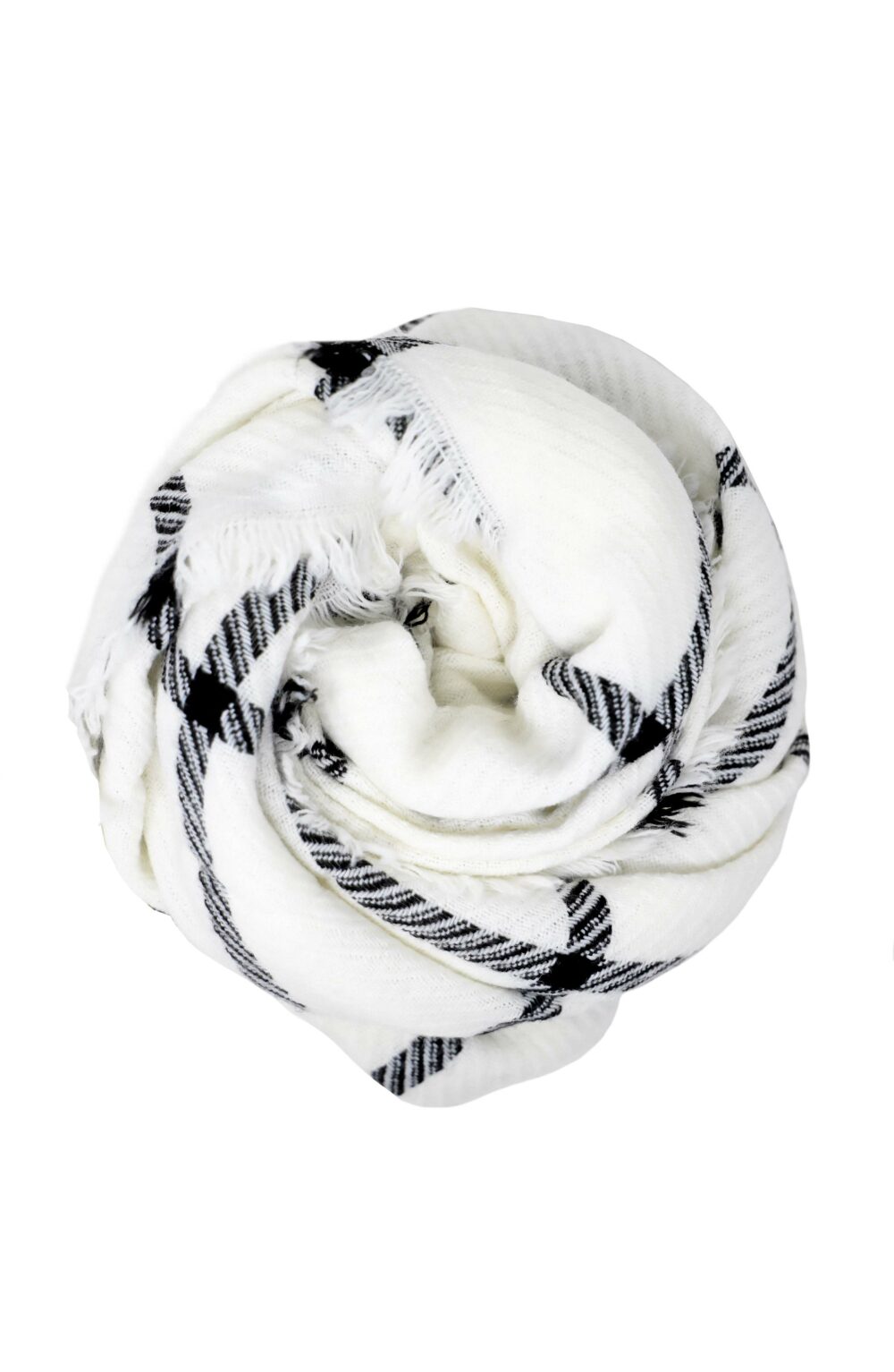 Elegant Women scarf yarn dyed jacquard - Image 3
