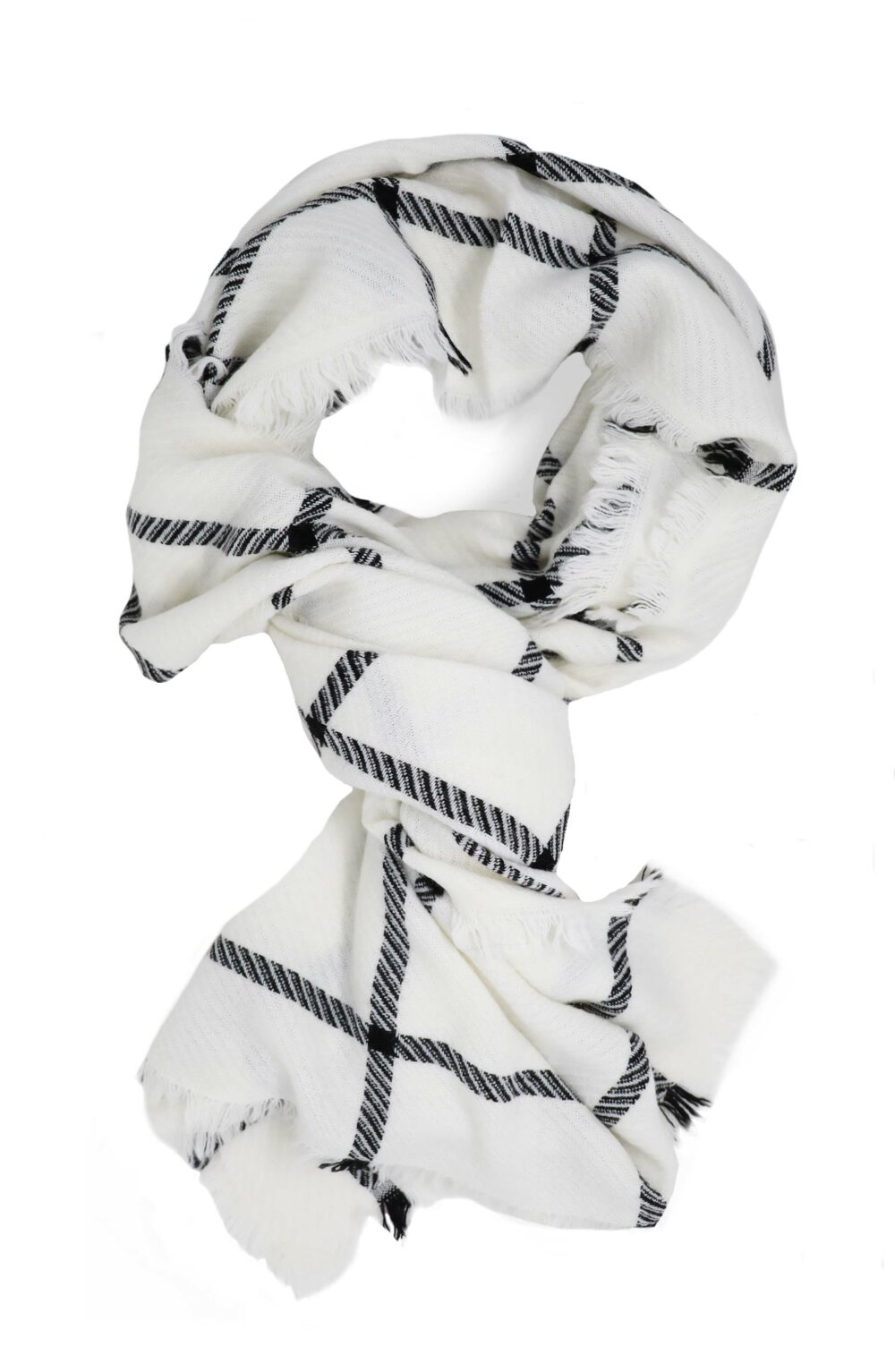 Elegant Women scarf yarn dyed jacquard - Image 4