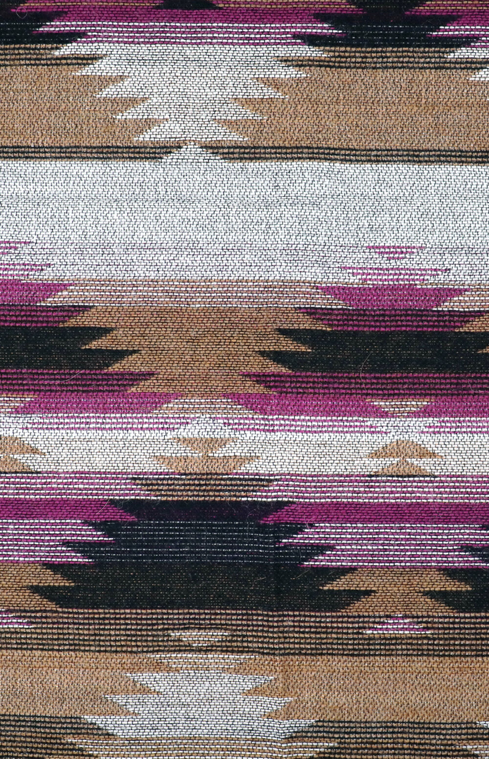 Elegant Women scarf abstract shapes fuchsia - Image 5