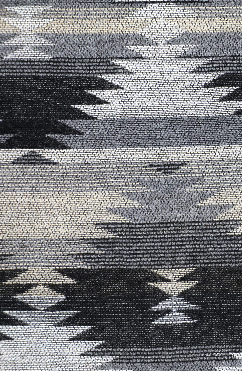 Elegant Women scarf abstract shapes grey - Image 4