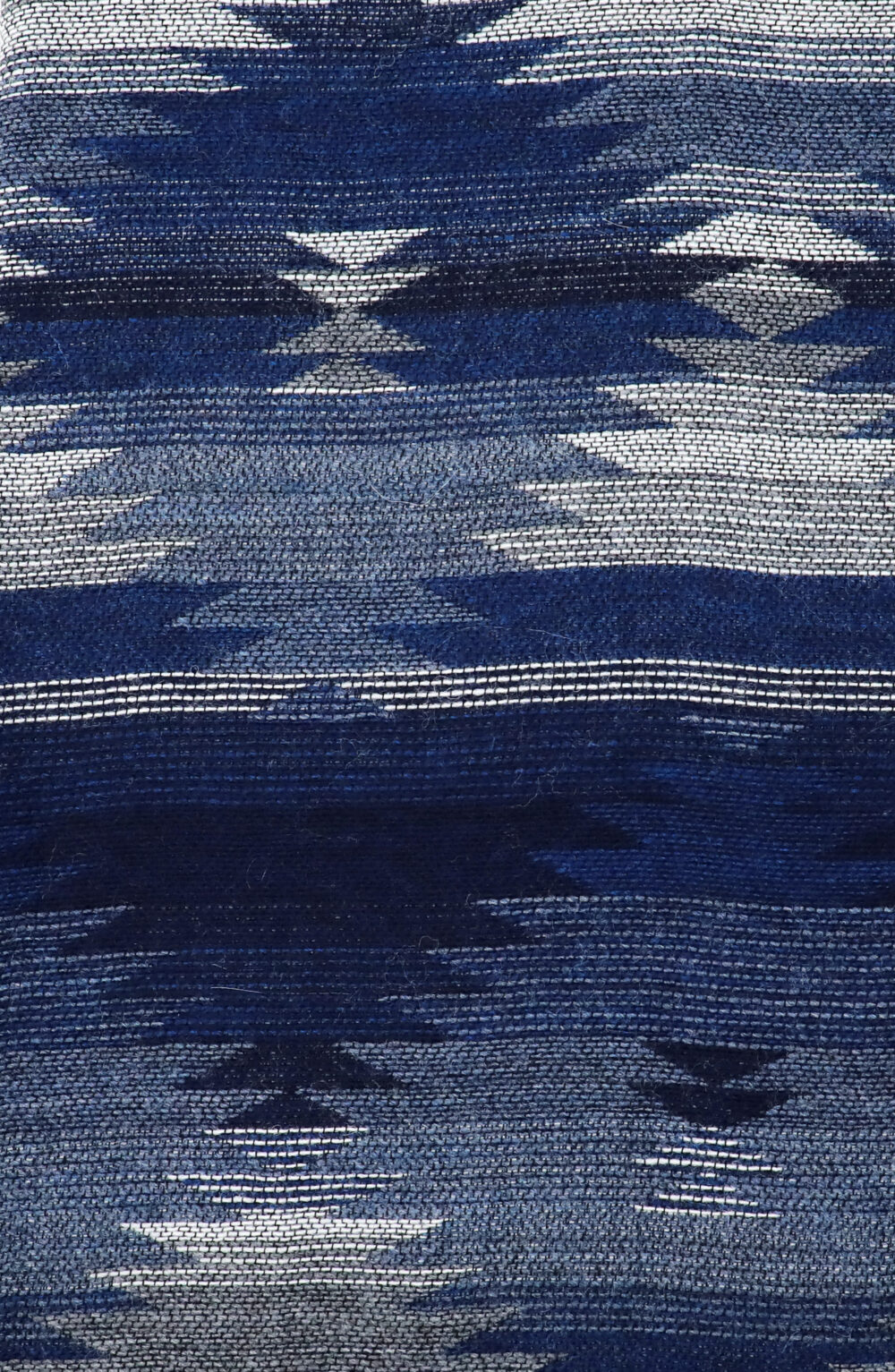 Elegant Women scarf abstract shapes blue - Image 5